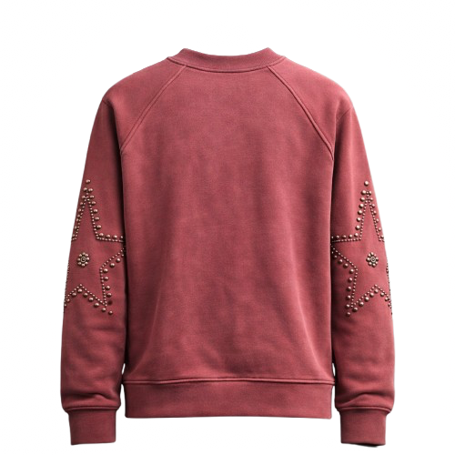 STUDDED CREWNECK